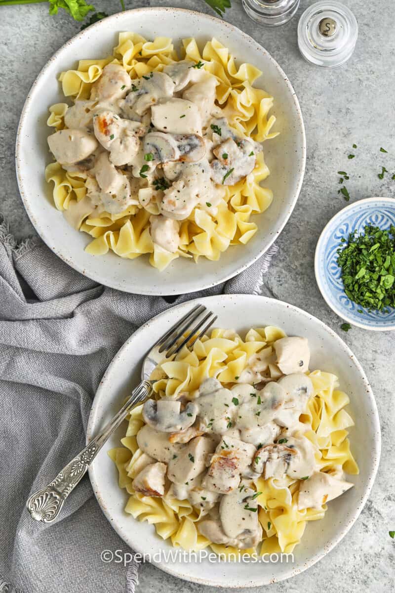 Easy Weeknight Chicken Stroganoff: Creamy Comfort in 20 Minutes